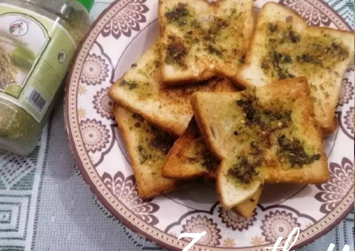 Tawa Garlic Bread with Olive Oil