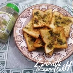 Tawa Garlic Bread with Olive Oil A picture of Tawa Garlic Bread with Olive Oil.