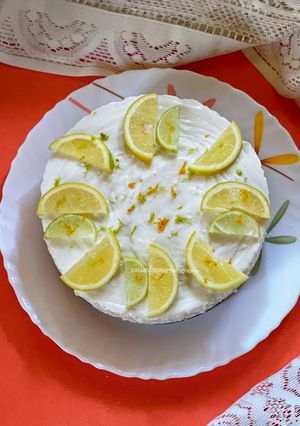 A picture of Gin & Tonic Cheesecake.