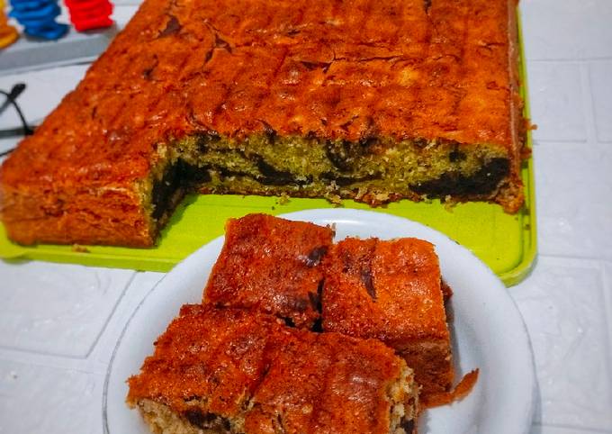 Resep Bolu Pisang Marmer Oleh Eka Muliana Cookpad 7398