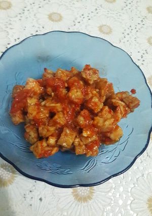 Foto resep Ayam Tempe Pedas Asam Manis