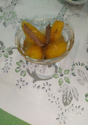 Una foto de Boniatos en almíbar