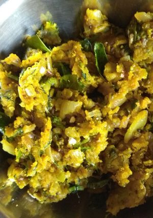 गावरान झुणका (Gavran Zunka Recipe In Marathi) रेसिपी चे मुख्य फोटो 
