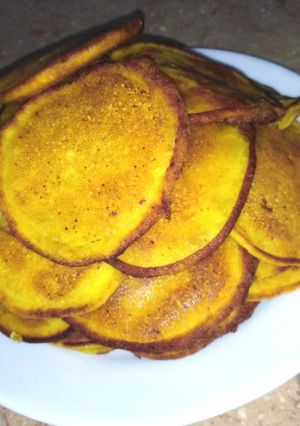 A picture of Eggless malpura on Tawa.