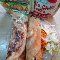 A picture of SpiiCy  PrAtha chicken Roll... 😋.
