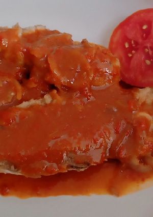 Foto resep Kerapu goreng tepung saos padang