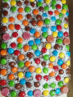 Una foto de Bizcochuelo decorado