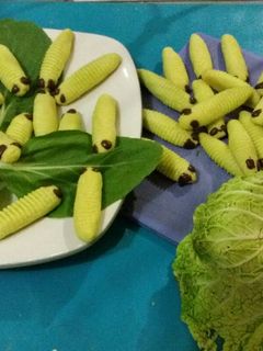Foto resep Kuker ulat - caterpillar cookies🐛