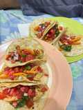 Tacos de Pollo con Verdura