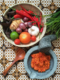 A picture of Chilli/Sambal.