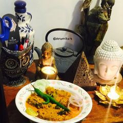 A picture of Rohu Fish Moilee: In the Coconut Milk Gravy.