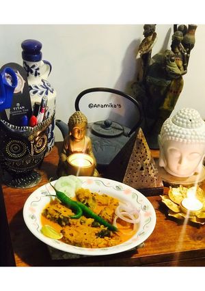 A picture of Rohu Fish Moilee: In the Coconut Milk Gravy.