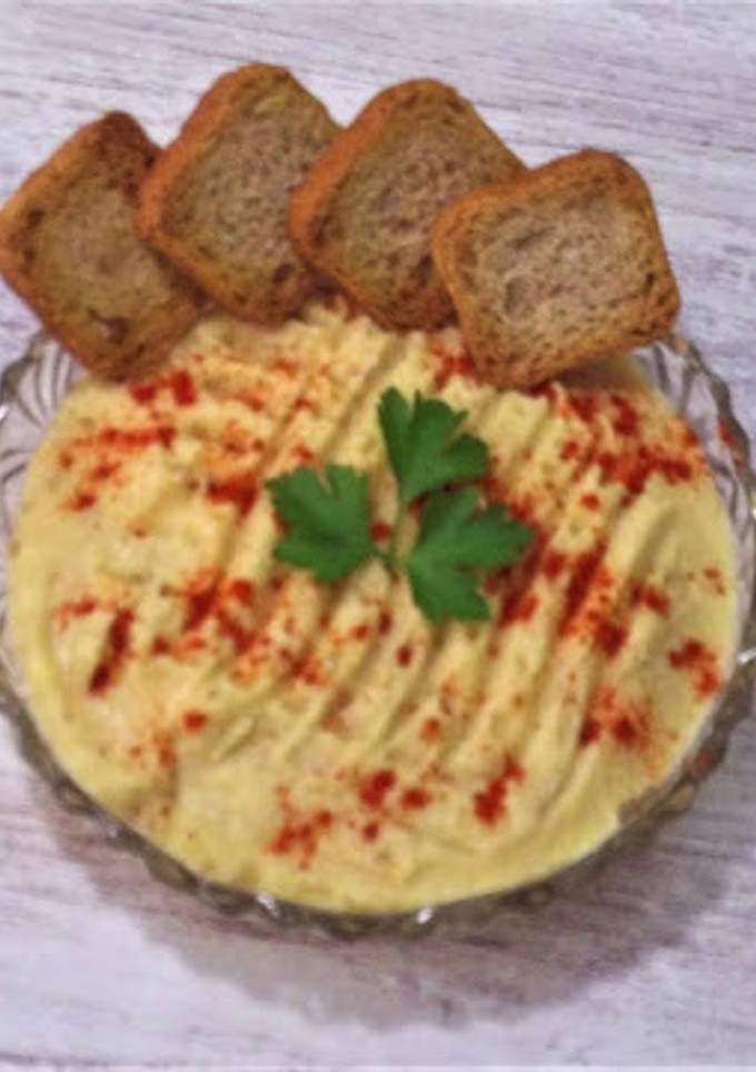 Una foto de Hummus de Garbanzos