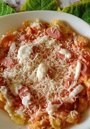 Foto resep Pizza teflon roti tawar
