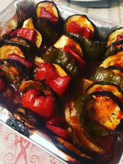 Una foto de Verduras al horno o ratatouille