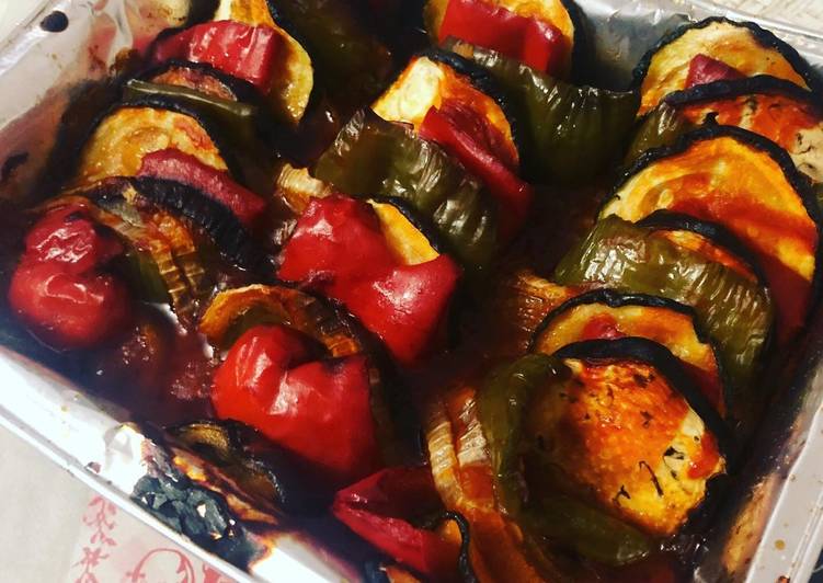 Verduras al horno o ratatouille