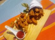 A picture of deep fried chicken tenders