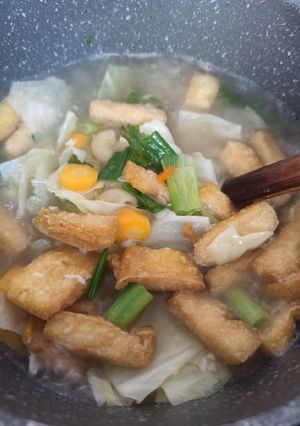 Foto resep Sup Tahu Simpel