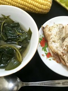Foto resep Sayur bening daun ubi jalar manis