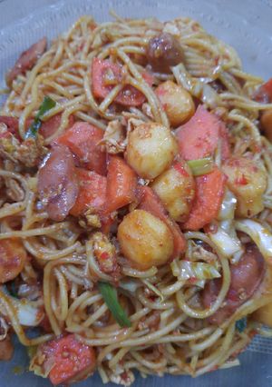 Foto resep Spagett Goreng Belacan
