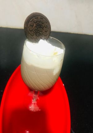 A picture of Oreo coffee shake.