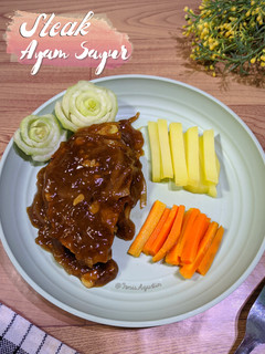 Foto resep Steak Ayam Sayur
