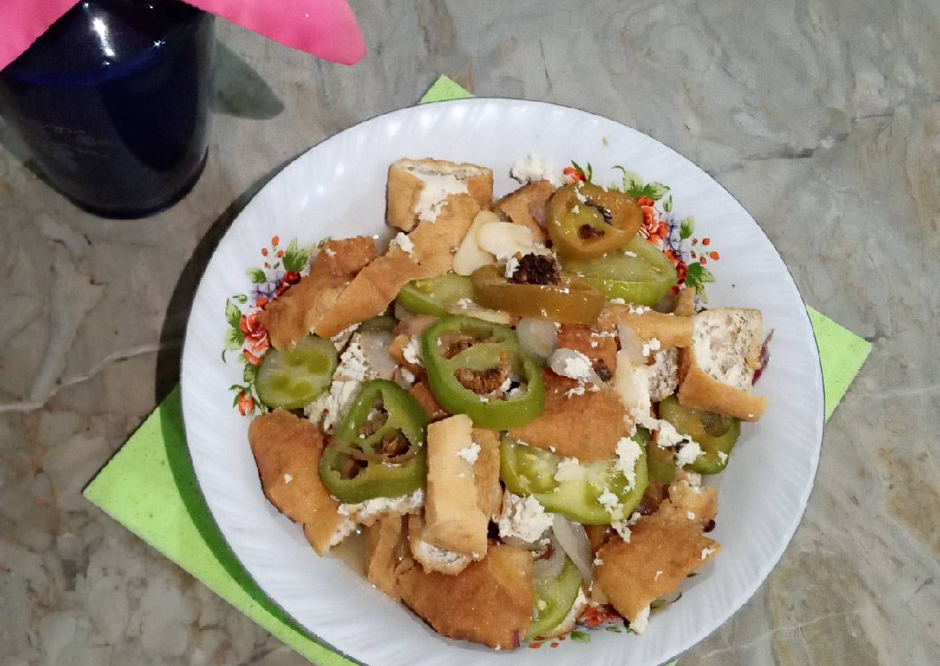 Tumis Tahu Cabe Gendot