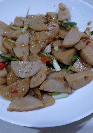 รูปของ หมูยอผัดซอสหอย