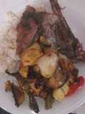 Chivito al Horno con Verduras