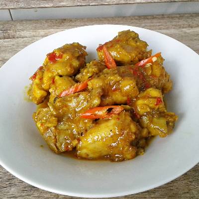 Resep Ayam Bumbu Kuning Pedas Oleh Jj Noona Cookpad