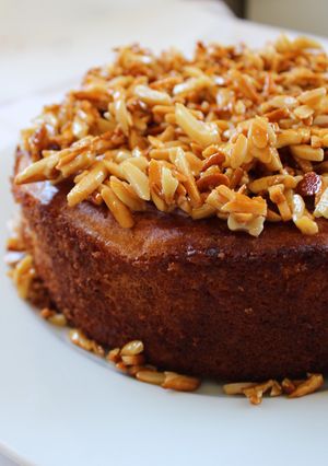 Foto de Bolo Supremo de Amêndoa com Laranja e Vinho do Porto