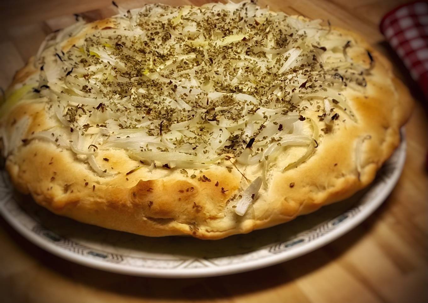 Fugazzeta rellena (en Thermomix)