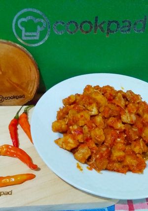 Foto resep Tempe teri sambel mercon