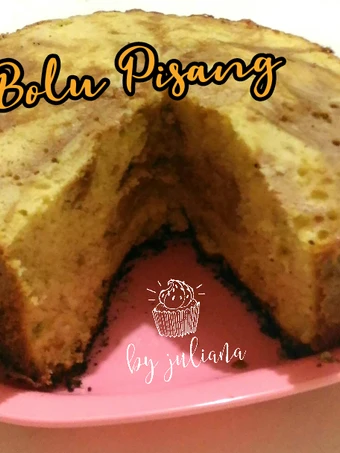 Cara Gampang Membikin Resep 438. Bolu Pisang Raja yang Lezat Sekali Anti Ribet, Uenak Banget