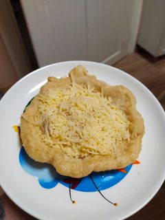 Puha lángos recept fotója