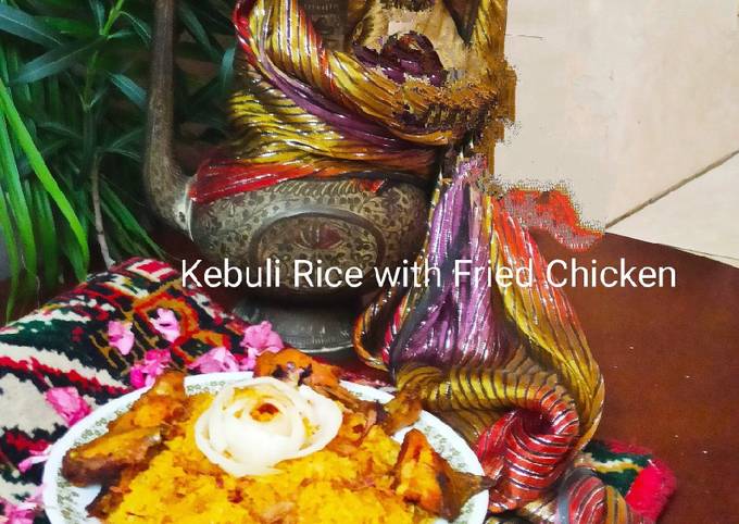 Resep Nasi Kebuli Ayam Goreng, Lezat Sekali