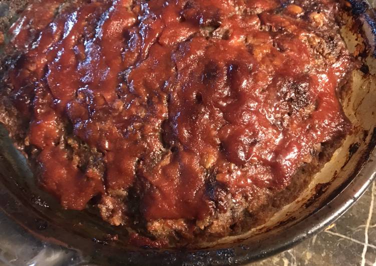 Simple Way to Prepare Speedy Meatloaf with Secret Sauce