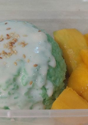 Foto resep Mangga Ketan Pandan