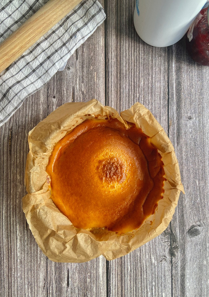 Una foto de Tarta de queso crema en Airfryer