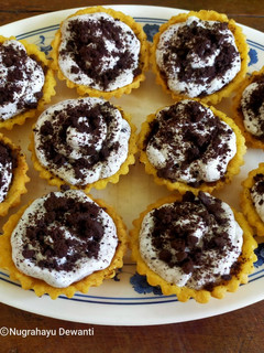 Foto resep Vanila Oreo Ice Cream Pie