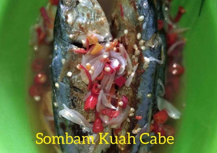 Resep Sombam Kuah Cabe, Bikin Ngiler