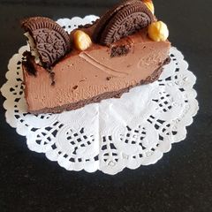 A picture of Nutella Chocolate Cheesecake.