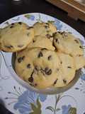 Cookies de harina de almendra y chips