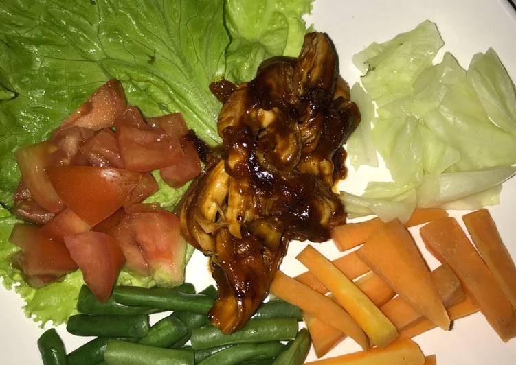 Rahasia Menghidangkan Ayam salad untuk Diet Kekinian