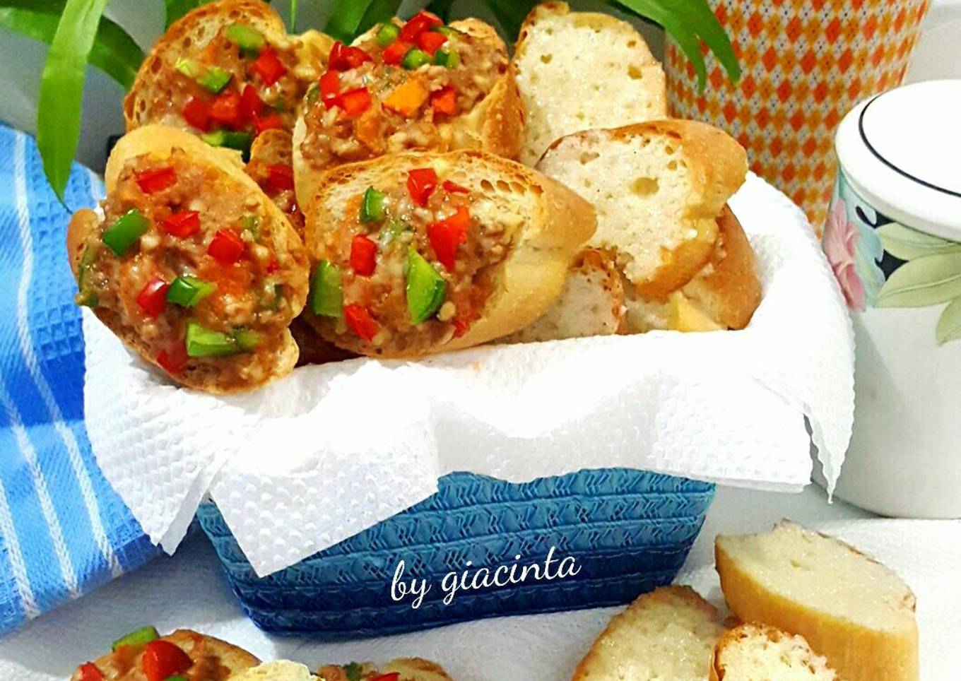 Roti panggang asin dan manis super kilat untuk sarapan