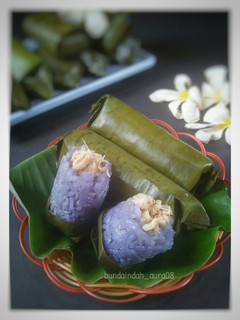 Foto resep Lemper Telang isi Ayam