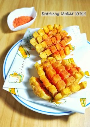 Foto resep Kentang Goreng Mekar Krispi