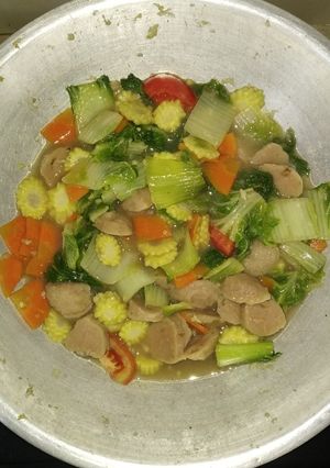 Foto resep Capcay kuah nyemek