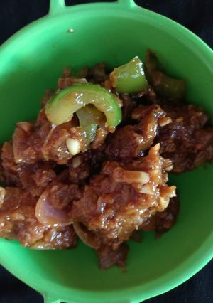 গাঠি কচু চিংড়ি(gathi kochu chingri recipe in Bengali) রেসিপির প্রধান ছবি