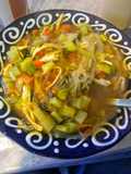 Chicken Soup with Rice Noodles 🍜